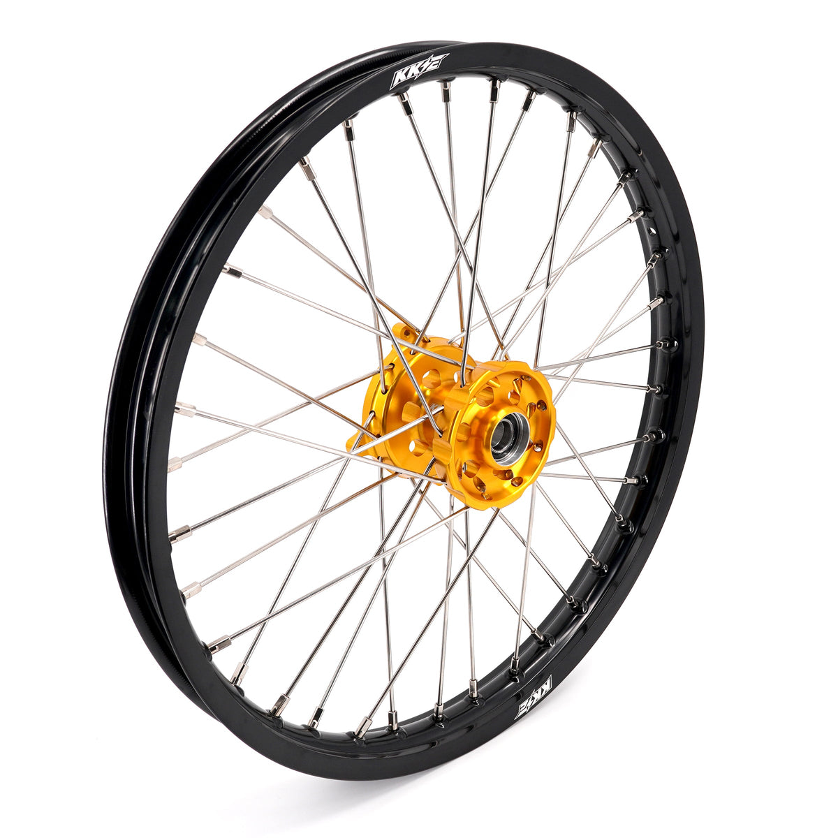 KKE 21 & 19 Wheels for Suzuki RMZ250 2007 RMZ450 2005-2025 Gold&Black