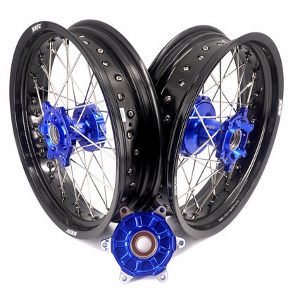 KKE 3.5/4.25*17inch CUSH Drive Supermoto Wheels for YAMAHA YZ125/250 YZ250F/450F WR250F/450F YZ250X 2016-2024