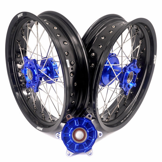 KKE 3.5/4.25*17inch CUSH Drive Supermoto Wheels for YAMAHA YZ125/250 YZ250F/450F WR250F/450F YZ250X 2016-2024