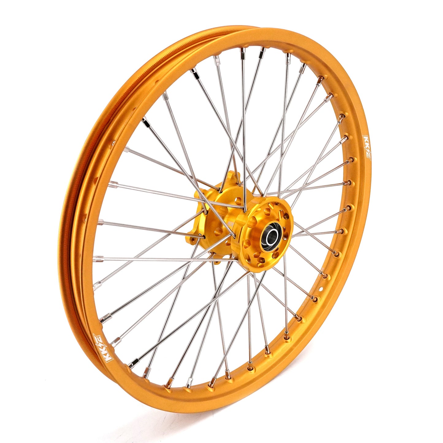 KKE 21 & 19 Wheels Gold Rims For SUZUKI RM125 2001-2007 RM250 2001-2008