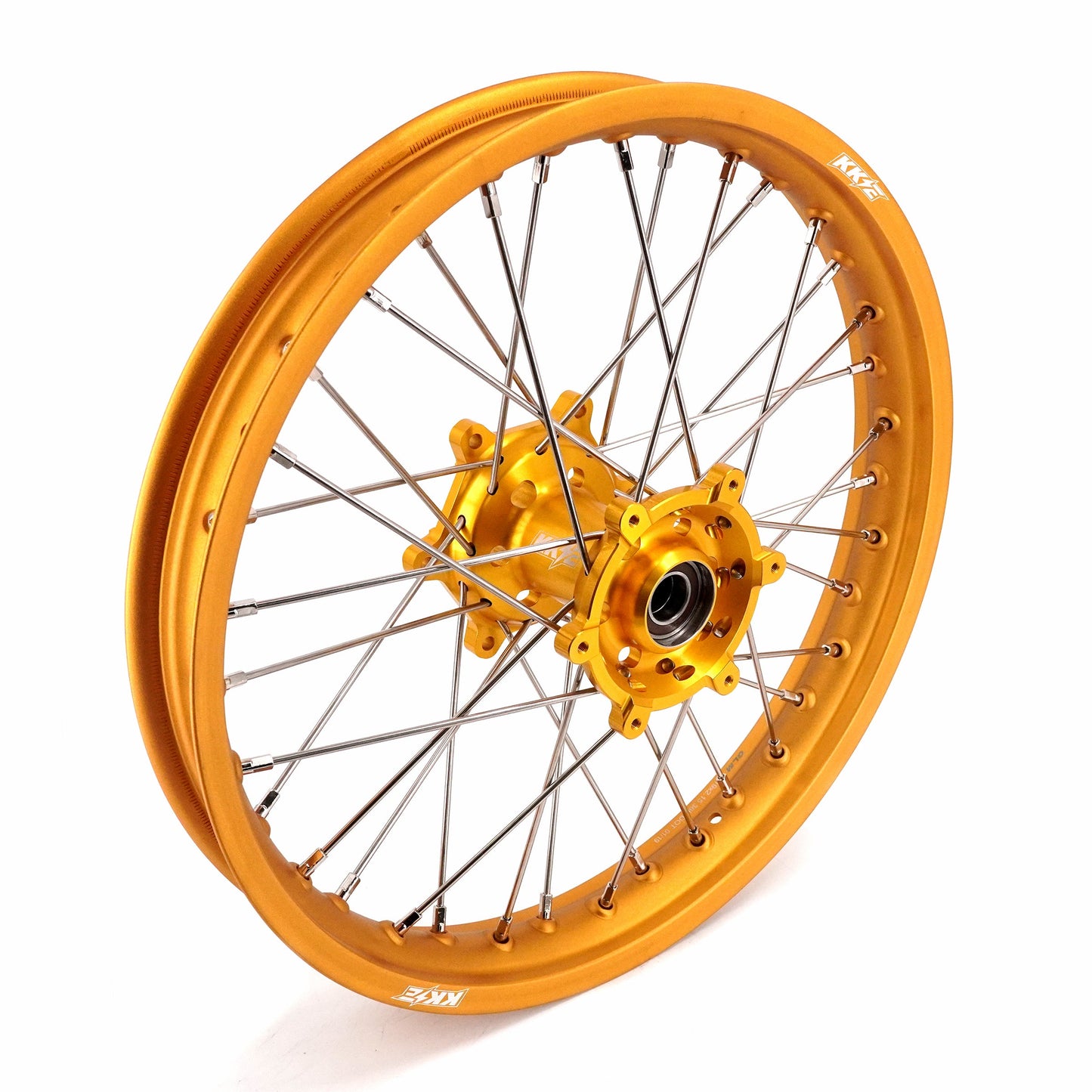 KKE 21 & 19 Wheels Gold Rims For SUZUKI RM125 2001-2007 RM250 2001-2008