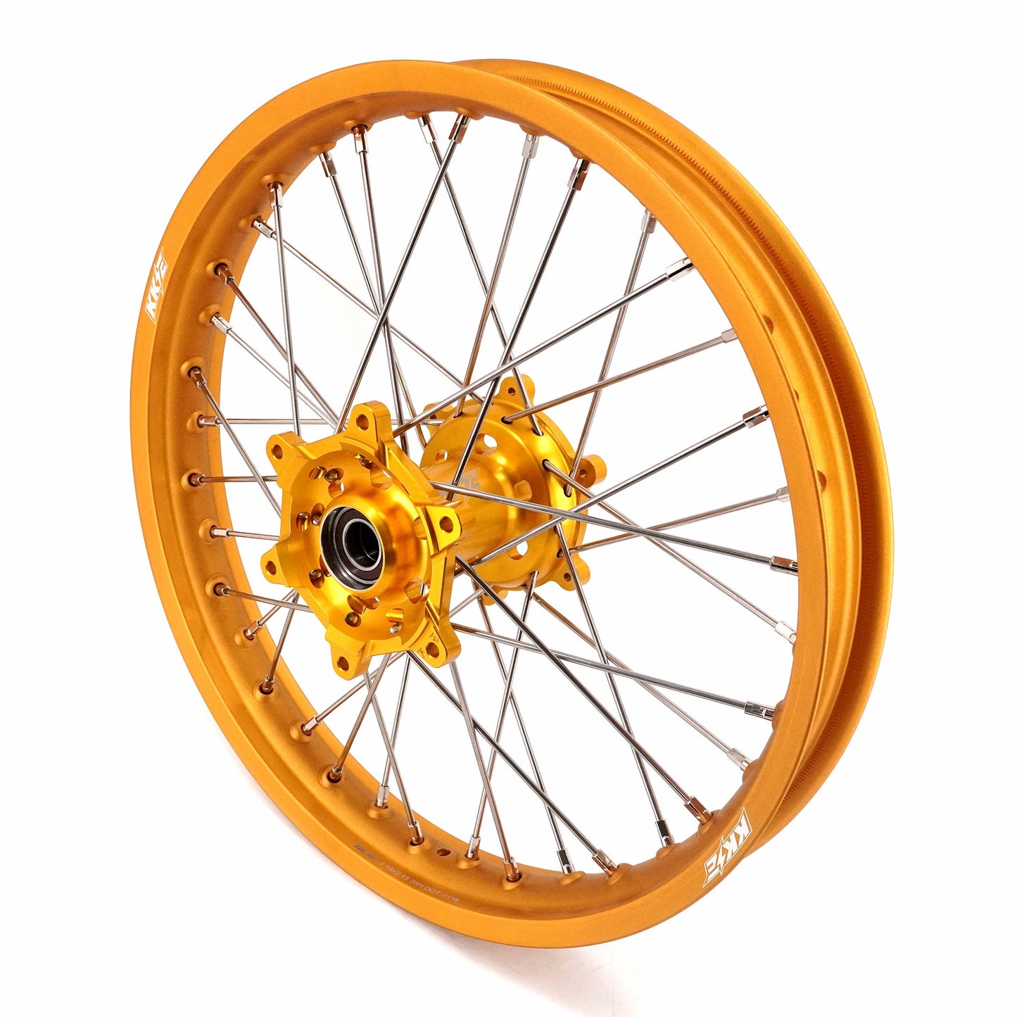 KKE 21 & 19 Wheels Gold Rims For SUZUKI RM125 2001-2007 RM250 2001-2008