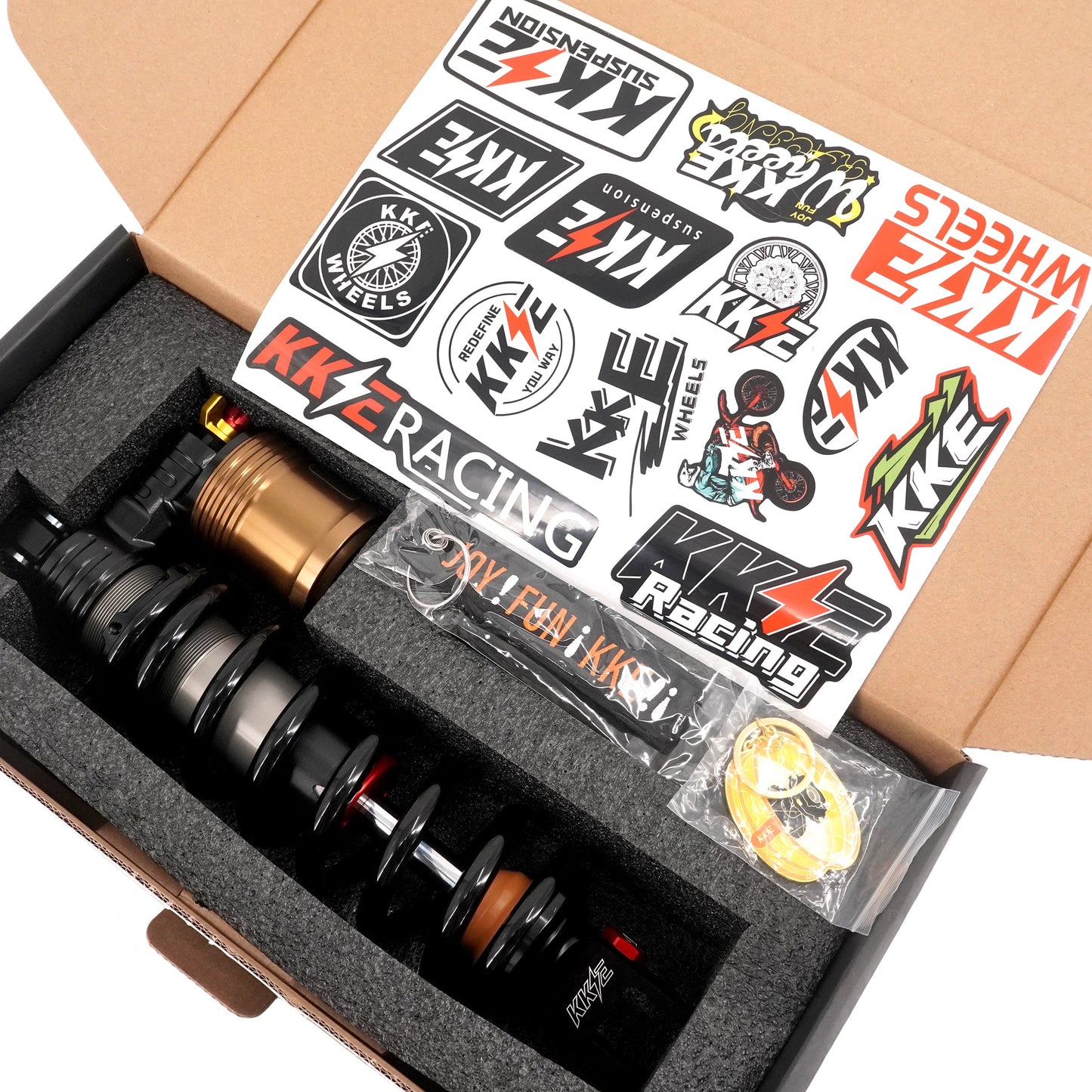 Pre-order KKE Upgraded Rear Suspension Shock Spring Absorber for SurRon Ultra Bee Electric Dirt Bike in Different Color Available