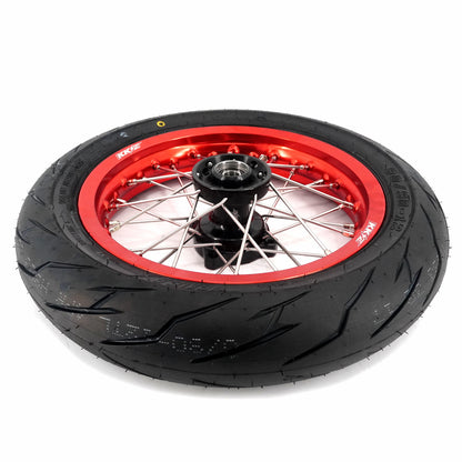 Pre-order KKE 1.85*12’‘ & 2.15*12’‘ E-Bike Mini Wheels Kit with Tires Fit For Rawrr Mantis X 2024-2025 Red Rims
