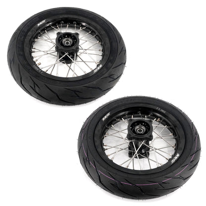 Pre-order KKE 1.85*12’‘ & 2.15*12’‘ E-Bike Mini Wheels Kit with Tires Fit For Rawrr Mantis X 2024-2025 Black