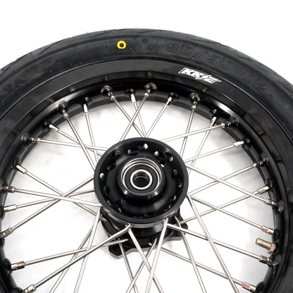 Pre-order KKE 1.85*12’‘ & 2.15*12’‘ E-Bike Mini Wheels Kit with Tires Fit For Rawrr Mantis X 2024-2025 Black
