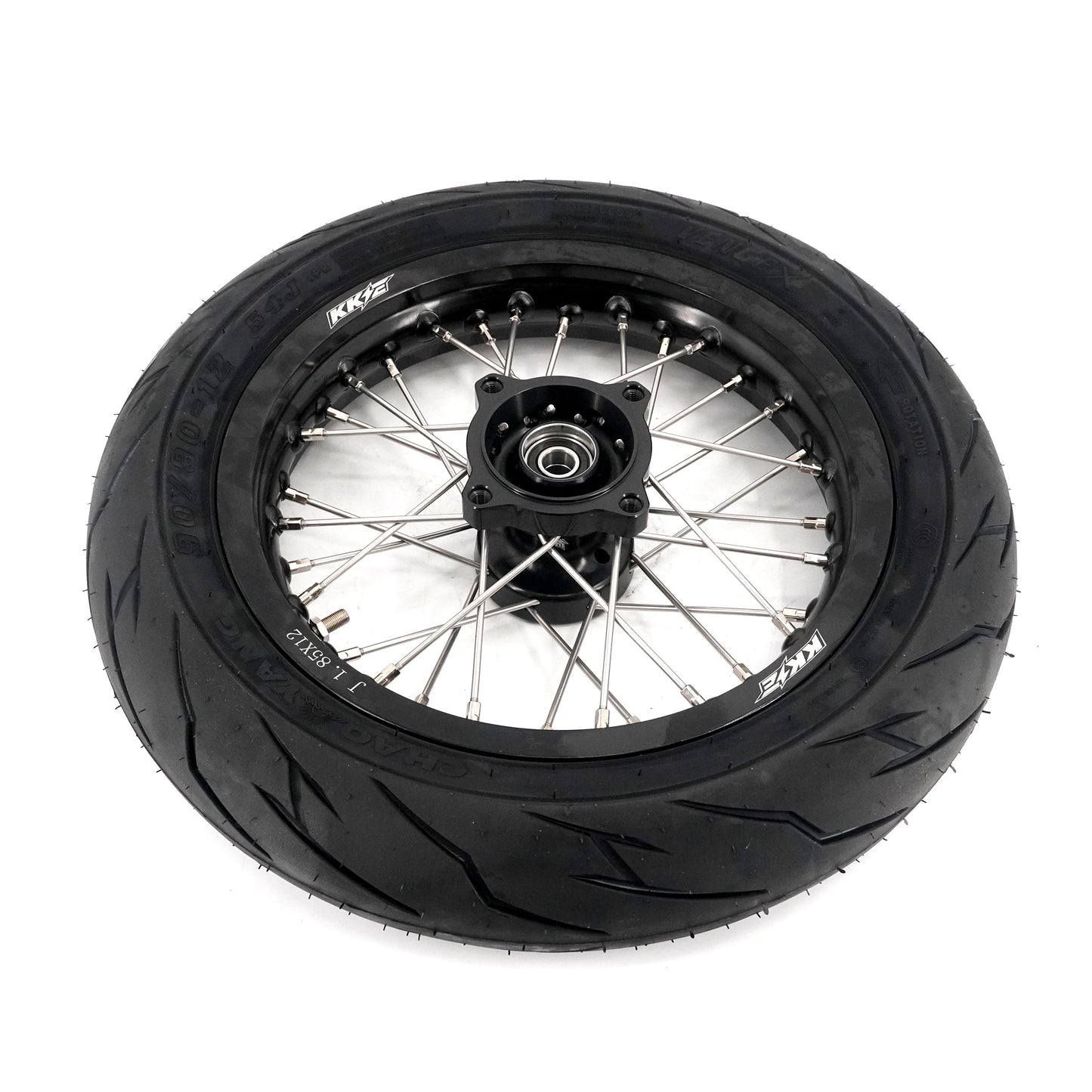 Pre-order KKE 1.85*12’‘ & 2.15*12’‘ E-Bike Mini Wheels Kit with Tires Fit For Rawrr Mantis X 2024-2025 Black