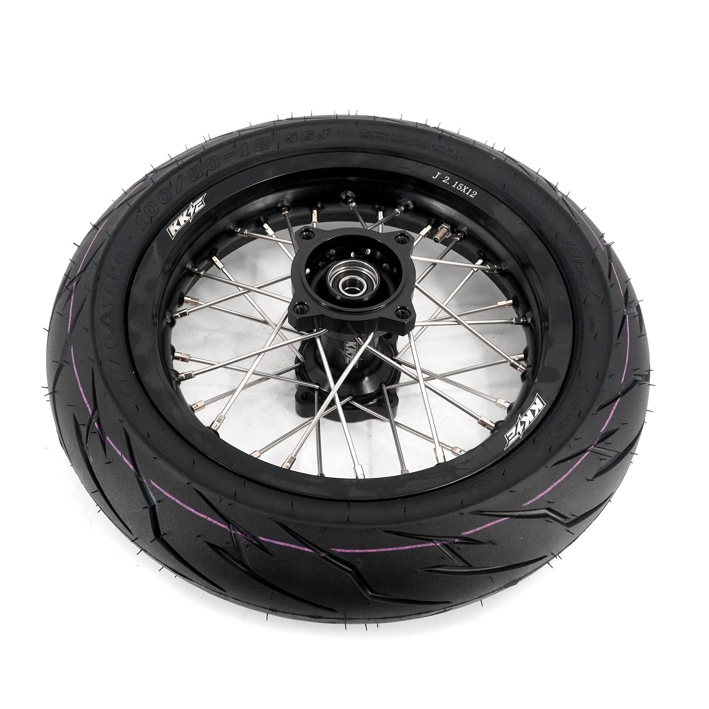 Pre-order KKE 1.85*12’‘ & 2.15*12’‘ E-Bike Mini Wheels Kit with Tires Fit For Rawrr Mantis X 2024-2025 Black
