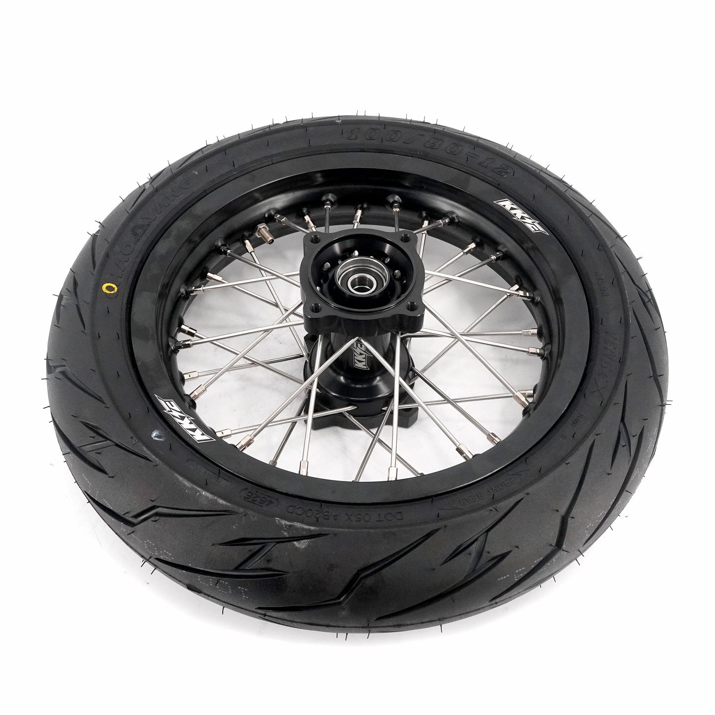 Pre-order KKE 1.85*12’‘ & 2.15*12’‘ E-Bike Mini Wheels Kit with Tires Fit For Rawrr Mantis X 2024-2025 Black