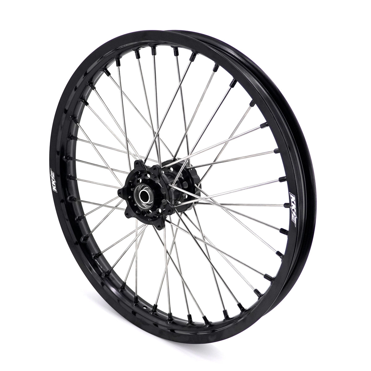KKE 1.85*21 & 2.5*18 Tubed Spoke Wheels Rims Fit KOVE 450 Rally/MX450 2022-2025/ 450 Enduro Re 2023-2025 Black Nipples