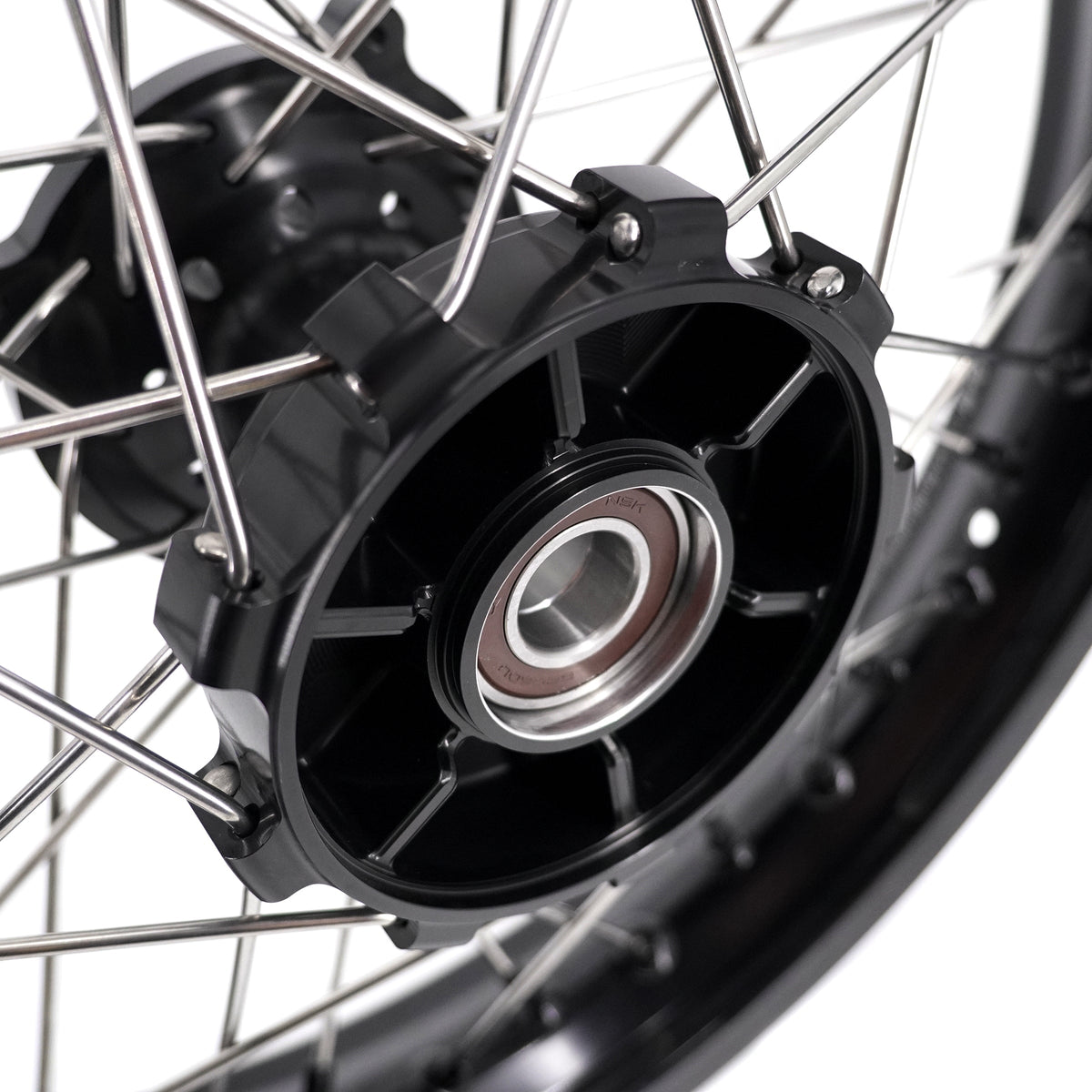 KKE 1.85*21 & 2.5*18 Tubed Spoke Wheels Rims Fit KOVE 450 Rally/MX450 2022-2025/ 450 Enduro Re 2023-2025 Black Nipples