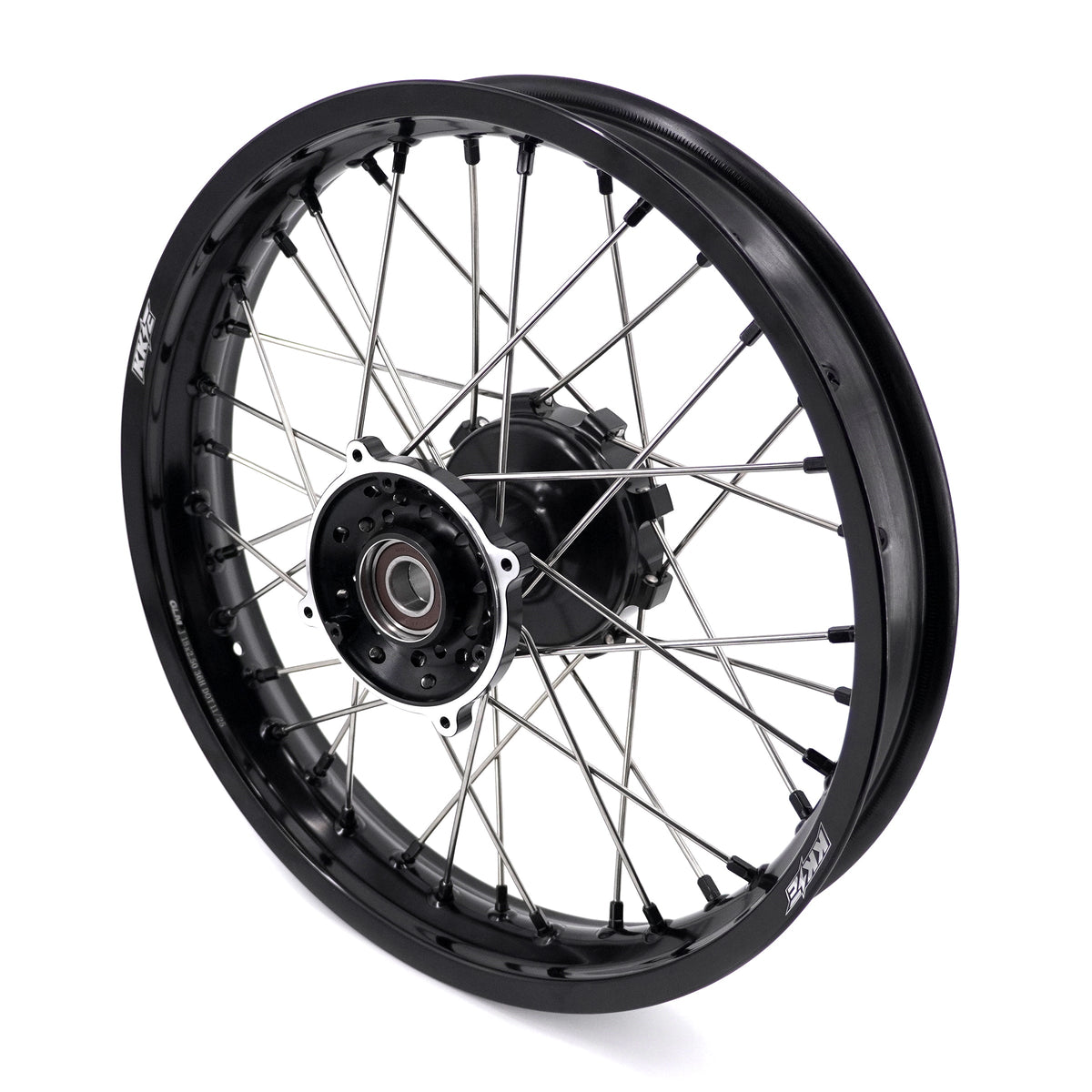 KKE 1.85*21 & 2.5*18 Tubed Spoke Wheels Rims Fit KOVE 450 Rally/MX450 2022-2025/ 450 Enduro Re 2023-2025 Black Nipples