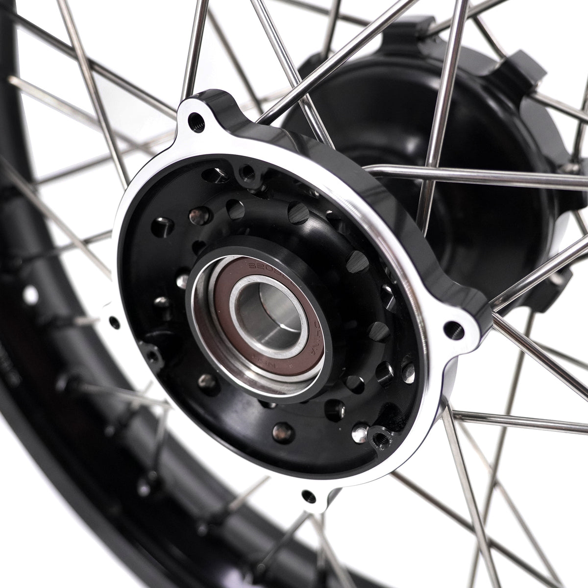 KKE 1.85*21 & 2.5*18 Tubed Spoke Wheels Rims Fit KOVE 450 Rally/MX450 2022-2025/ 450 Enduro Re 2023-2025 Black Nipples