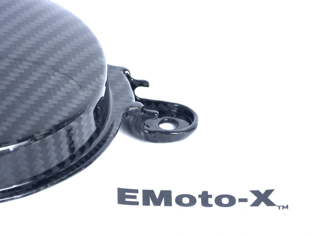EMoto-X Talaria Real carbon Fiber Gear Box Cover Talaria Sting MX5 MX4 MX3 L1E