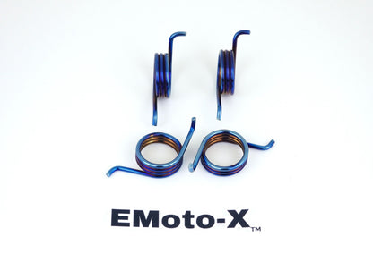 EMoto-X Titanium Peg Spring Set Surron Talaria Eride Pro 79Bike Ventus Altis Sigma Rerode