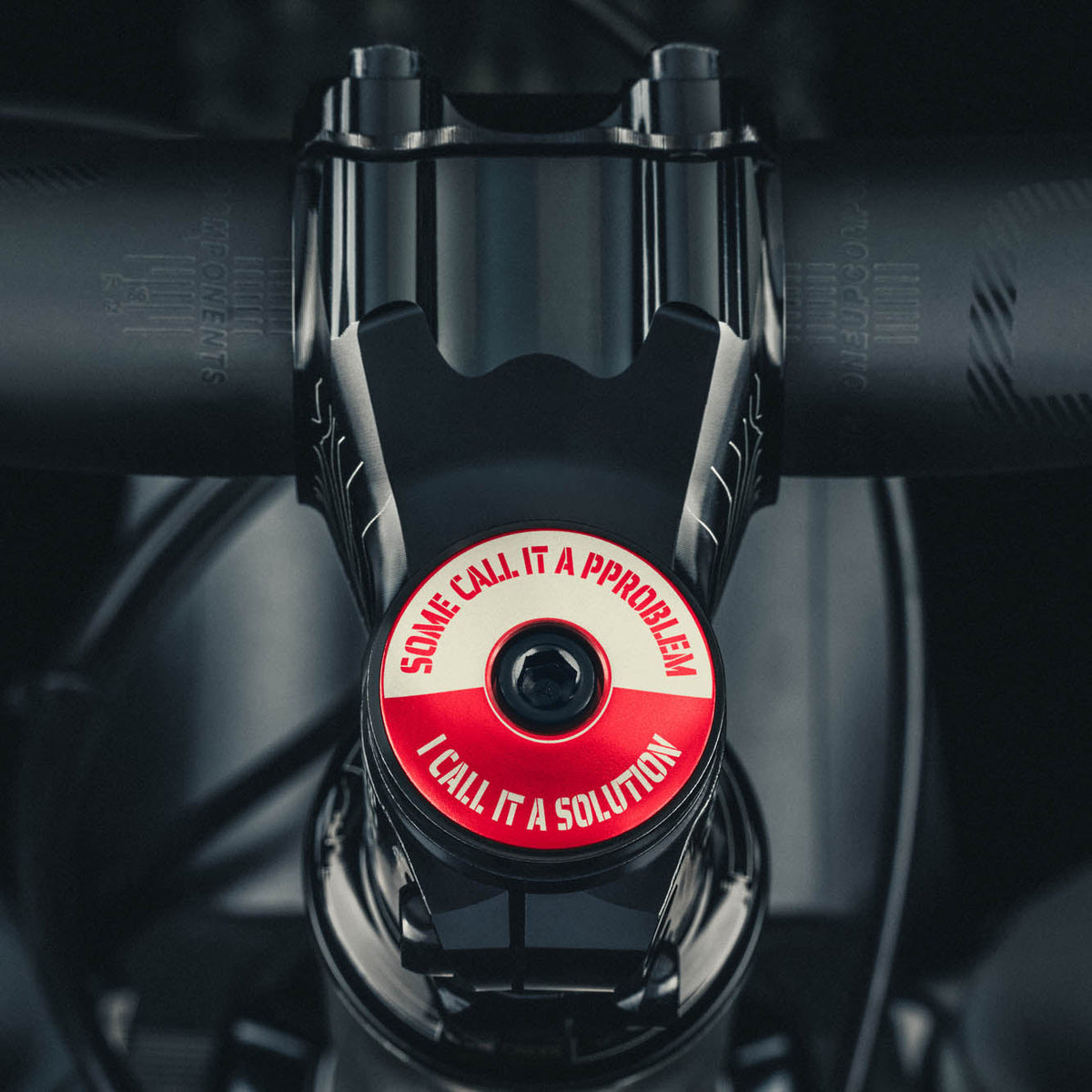 Some Call It A Problem I Call It A Solution Bicycle Headset Cap