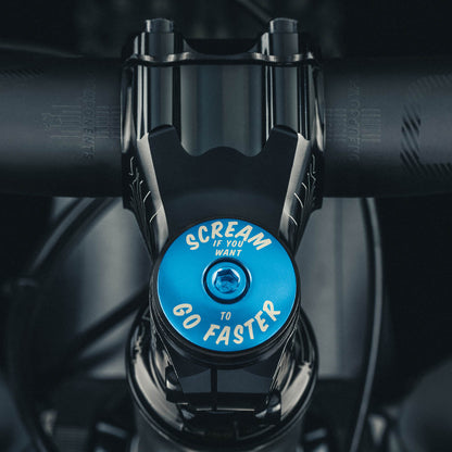 Scream If You Want to Go Faster - Bicycle Headset Cap