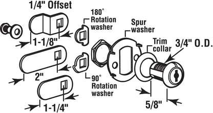 Aftermarket ONYX BATTERY COVER LOCK