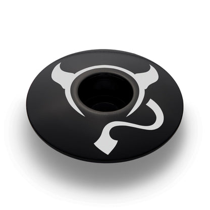 El Diablito Devil's Horns Custom Bicycle Headset Cap