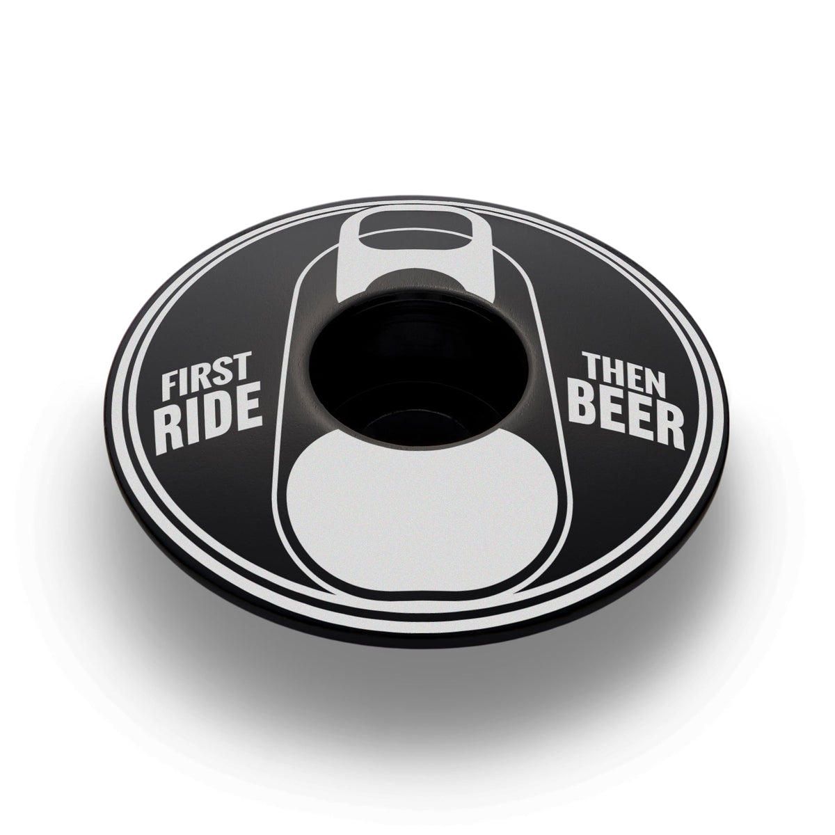 First Ride Then Beer - Bicycle Headset Cap