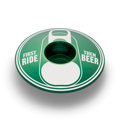 First Ride Then Beer - Bicycle Headset Cap