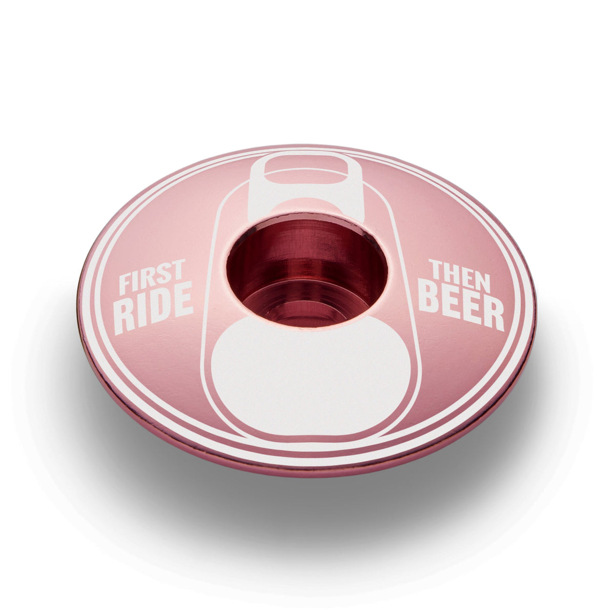 First Ride Then Beer - Bicycle Headset Cap