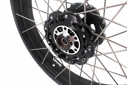 VMX-Racing 19-17in. Spoke Tubeless Wheels Fit For KTM390 Adventure Orange/White Fit For Husqvarna 401 2020 2021