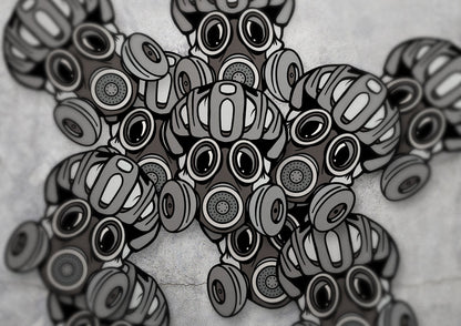 Fresh Air Cyclist Enamel Pin