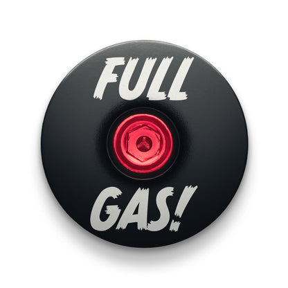Full Gas - Custom Bicycle Headset Cap