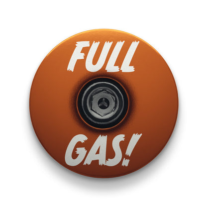 Full Gas - Custom Bicycle Headset Cap