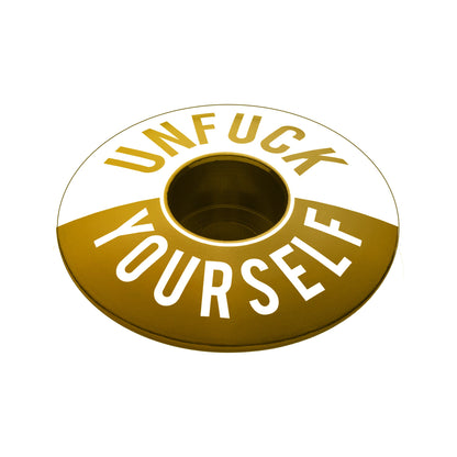 Unfuck Yourself Bicycle Headset Cap