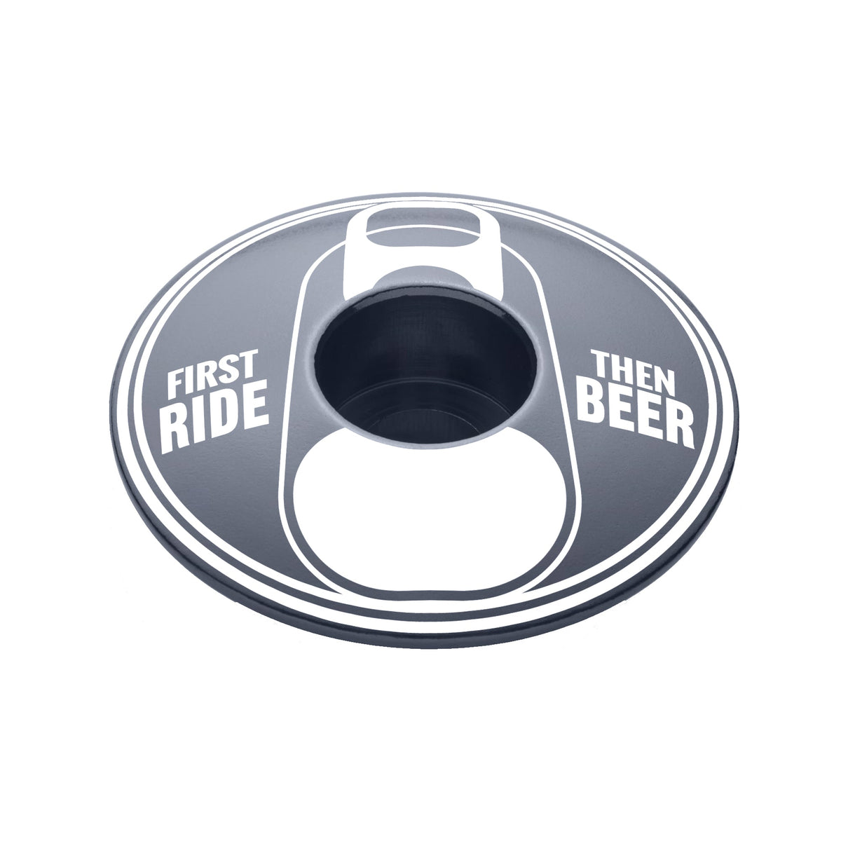 First Ride Then Beer - Bicycle Headset Cap