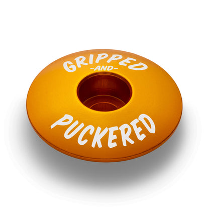 Gripped & Puckered Bicycle Headset Cap