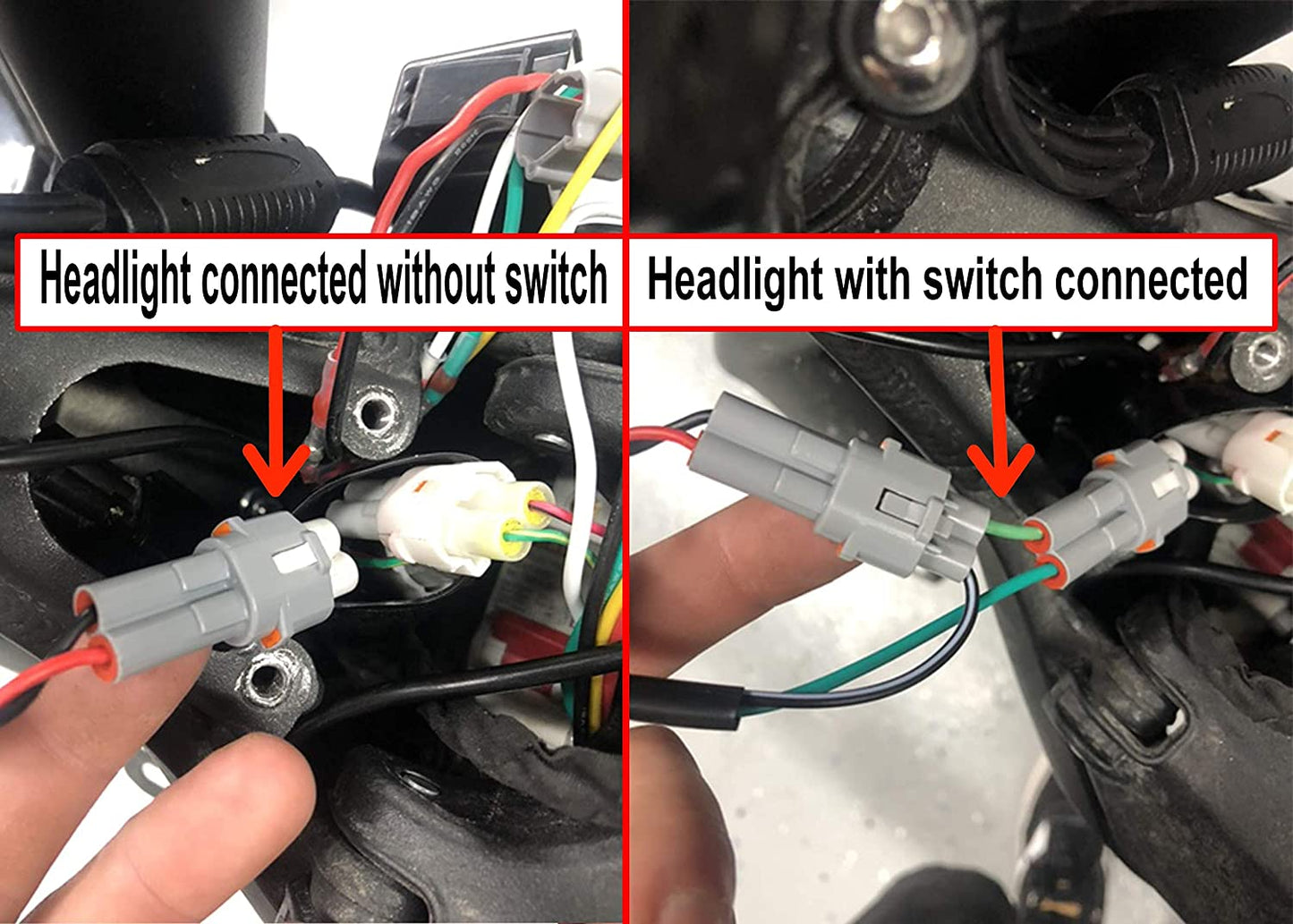 GritShift Halo Headlight Kill Switch (Sur Ron, Segway, & Talaria E-Bikes), Radmoto Stock