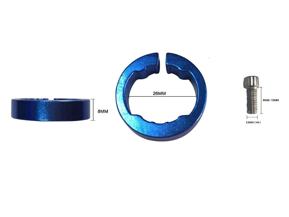 Bicycle Grips Non-Slip Lock-On System 22mm