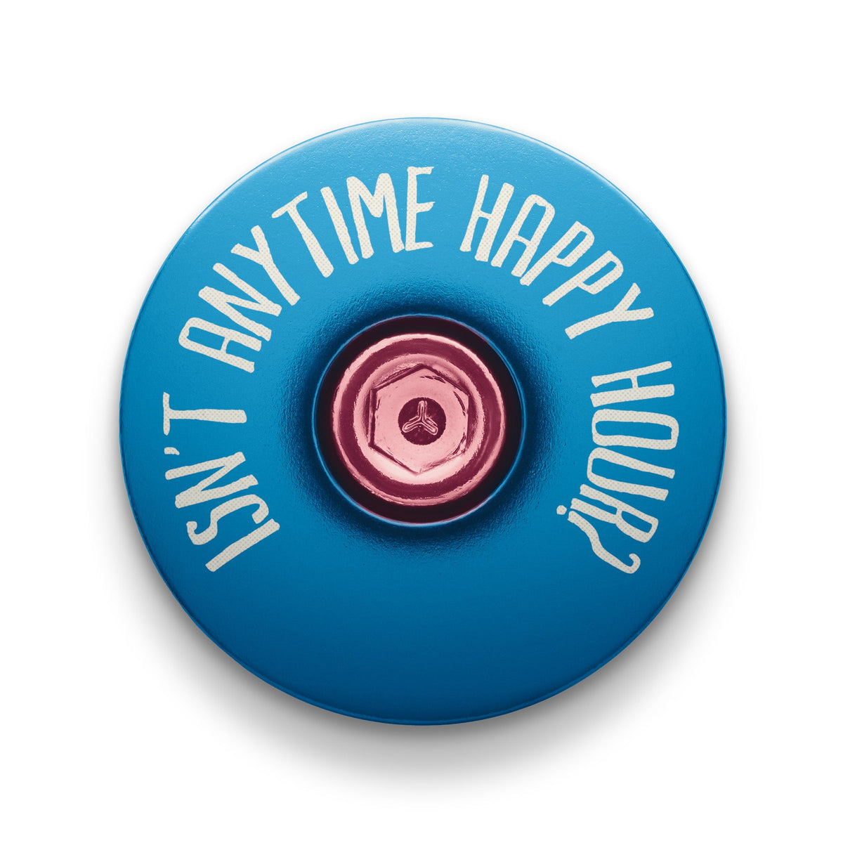 It's 5 of the Clock Anytime - Custom Bicycle Headset Cap