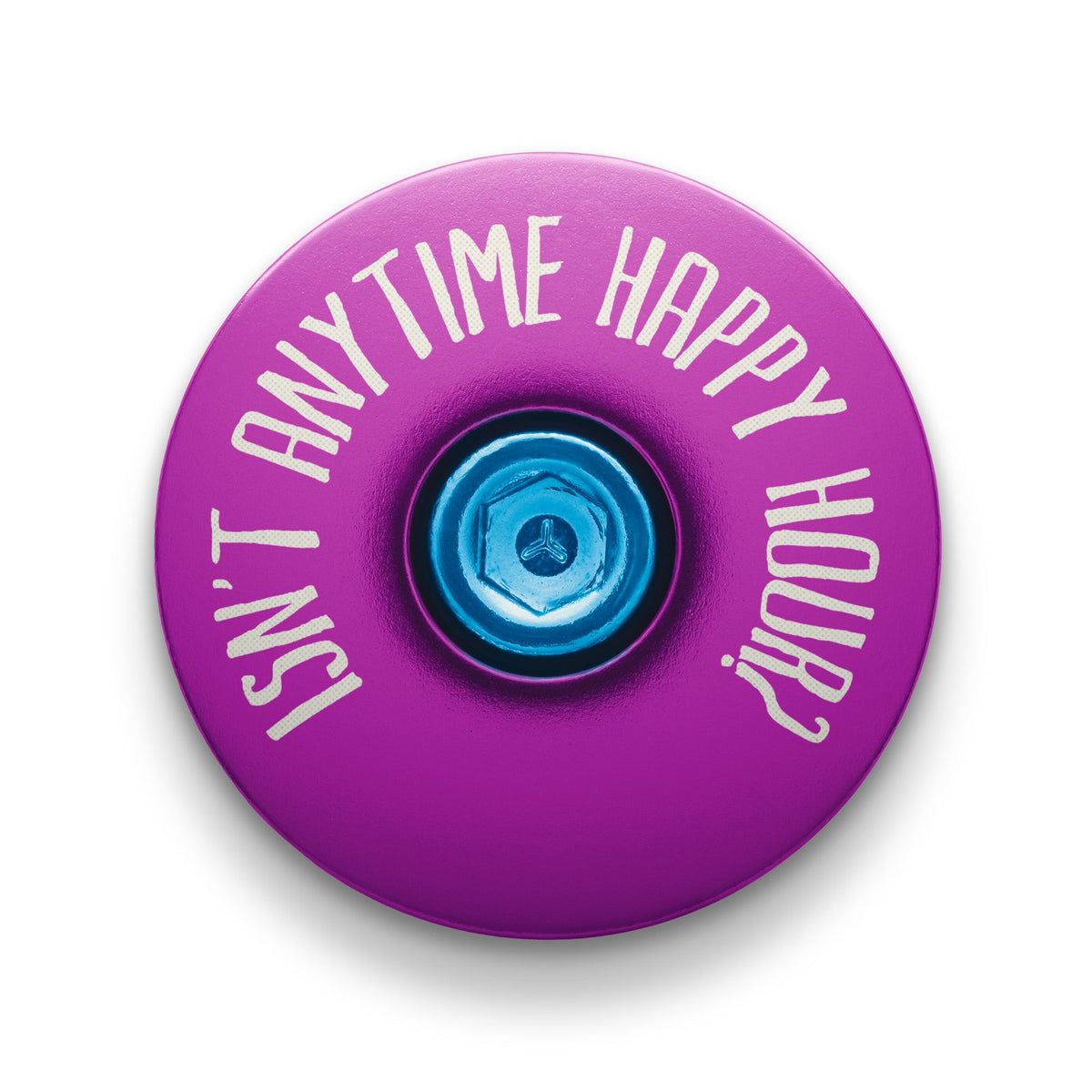 It's 5 of the Clock Anytime - Custom Bicycle Headset Cap
