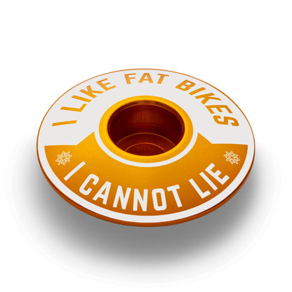 I Like Fat Bikes & I Cannot Lie Bicycle Headset Cap