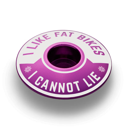 I Like Fat Bikes & I Cannot Lie Bicycle Headset Cap