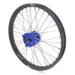 KKE 1.6*21 & 2.15*19 Wheels Rims Fit Kawasaki KX450 2019-2023 KX450X 2021-2023 Blue Hubs