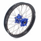 KKE 1.6*21 & 2.15*19 Wheels Rims Fit Kawasaki KX450 2019-2023 KX450X 2021-2023 Blue Hubs