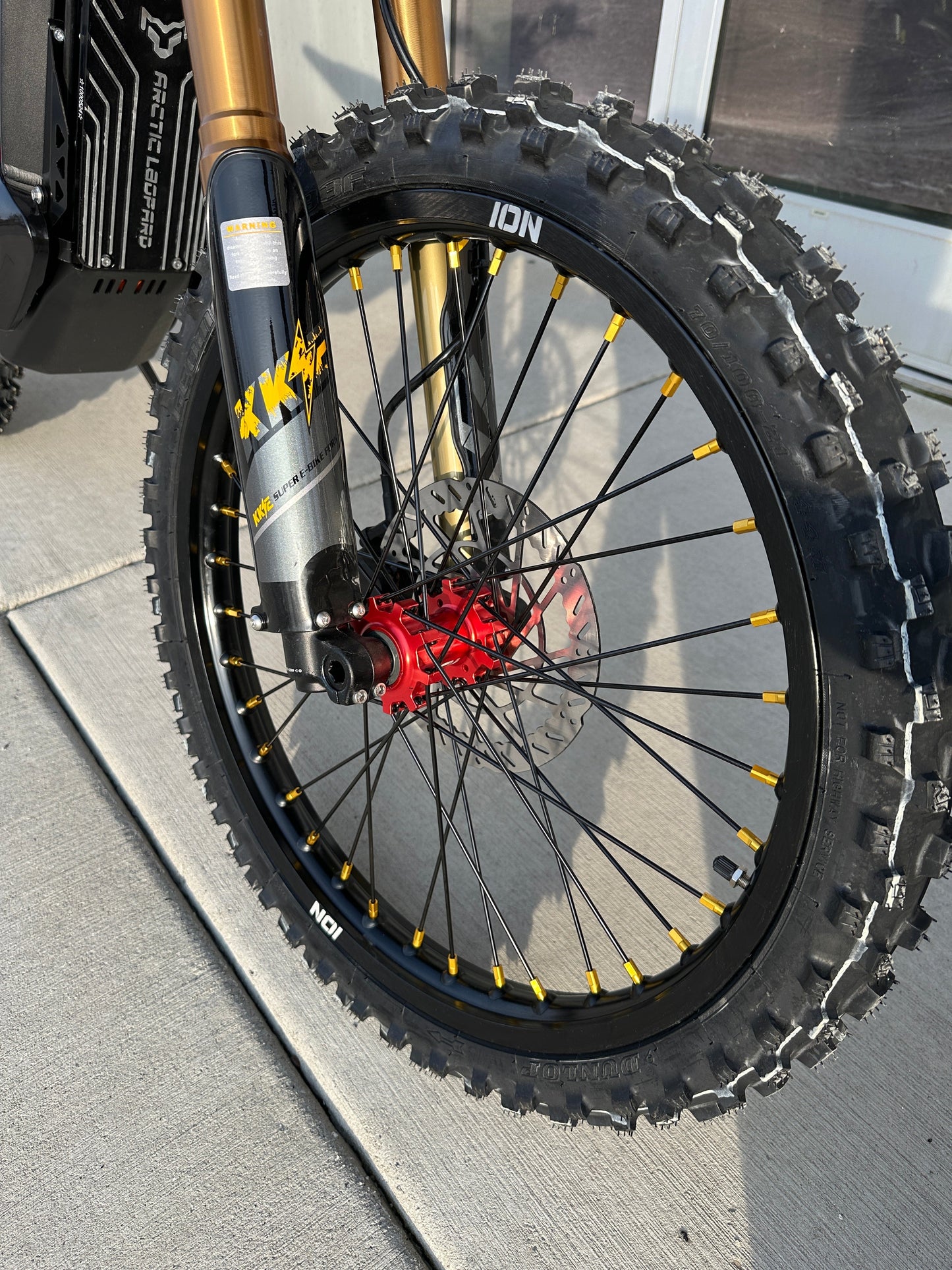 ION - Arctic Leopard XE PRO S - 16/19" Wheelset