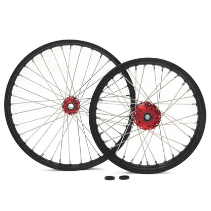 'Generic' Wheelset for E-Moto - 19"x1.4" (Front) + 16"x1.85 (Rear) Rim