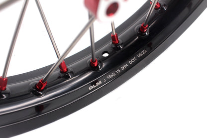 KKE 21×1.6/18×2.15 Enduro For HONDA XR250R XR250 BAJA CRF230L Dirtbike Off Road Wheel