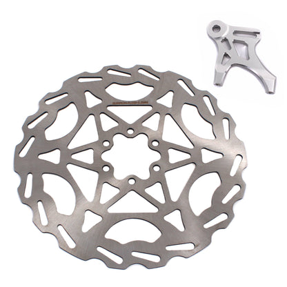 KKE Rear 220MM Disc with Adapter For SurRon Light Bee X, Segway X160/X260, E-Ride Pro SS