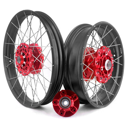 VMX-Racing Red Hub & Black Rim Tubeless Wheels Fit For HONDA Africa Twin CRF1000L 2016-2020 21in. & 18in.
