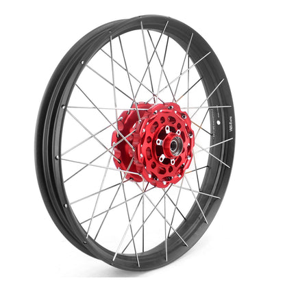 VMX-Racing Red Hub & Black Rim Tubeless Wheels Fit For HONDA Africa Twin CRF1000L 2016-2020 21in. & 18in.