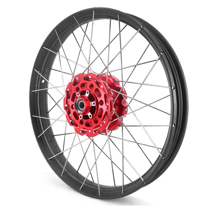 VMX-Racing Red Hub & Black Rim Tubeless Wheels Fit For HONDA Africa Twin CRF1000L 2016-2020 21in. & 18in.