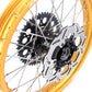KKE 21 & 18 Enduro Gold Rims For SUZUKI RM125 2001-2007 RM250 2001-2008