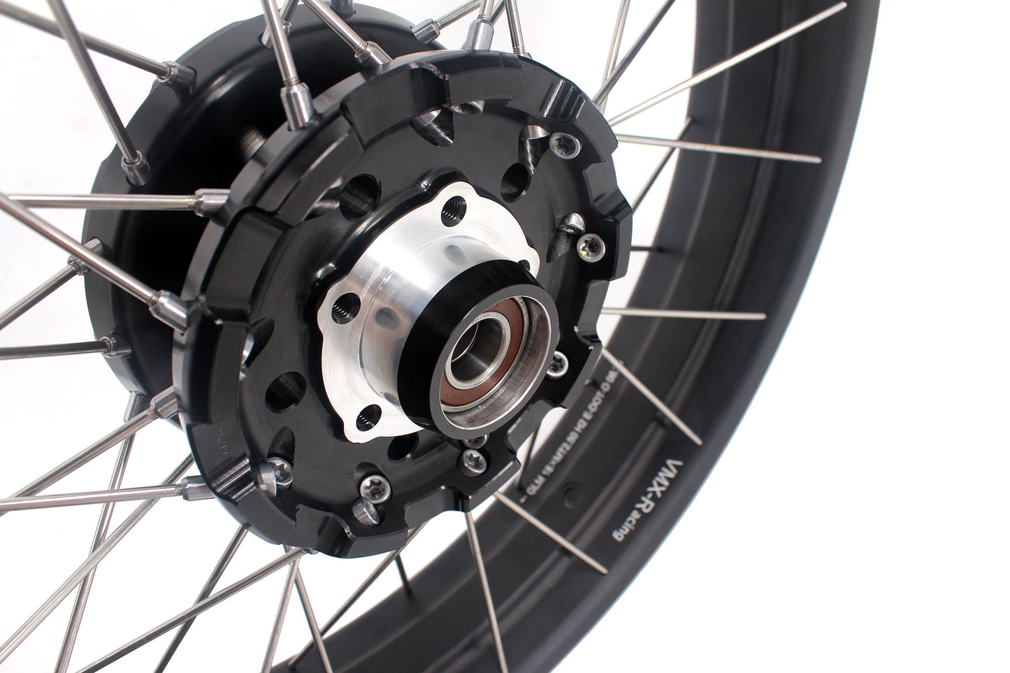 VMX-Racing 18" & 17" Tubeless Alloy Spoke Wheels For Triumph Bonneville T120/T100 2021-2026